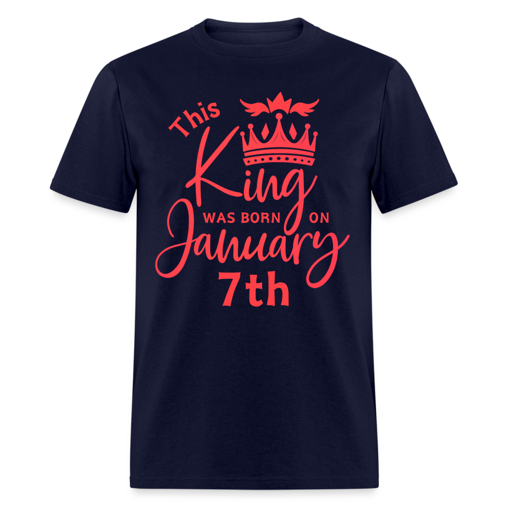KING BORN 7TH JANUARY - navy