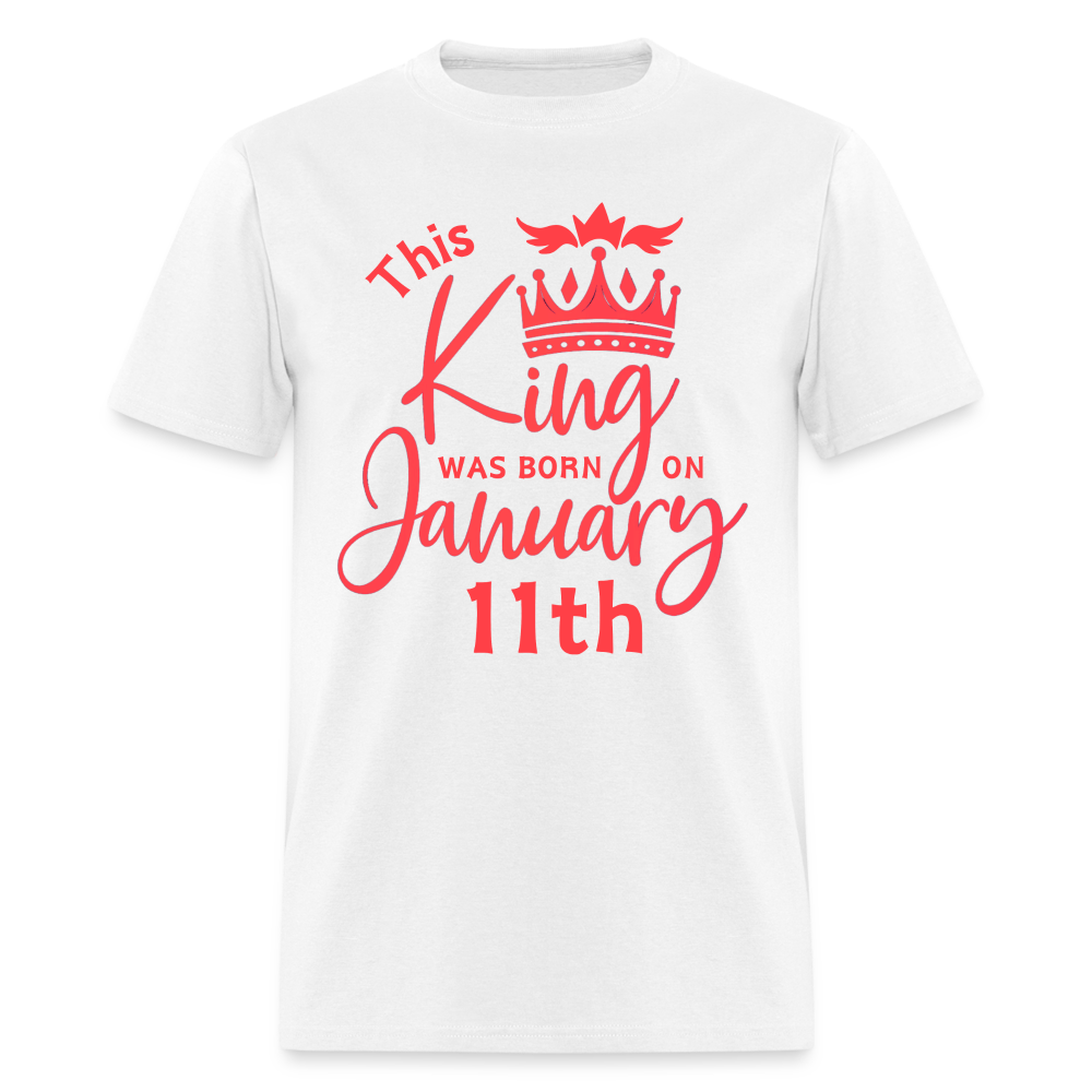 KING BORN 11TH JANUARY - white