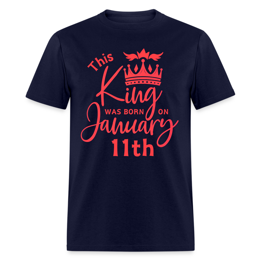 KING BORN 11TH JANUARY - navy