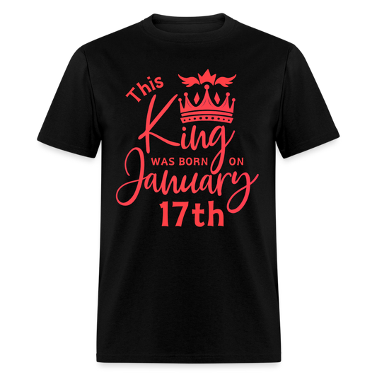 KING BORN 17TH JANUARY - black