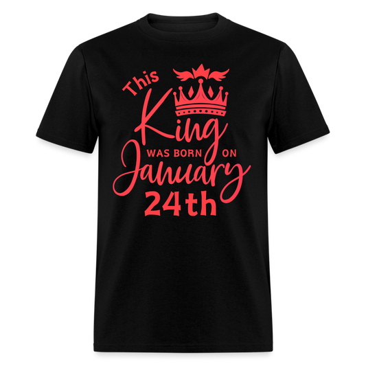 KING BORN 24TH JANUARY - black