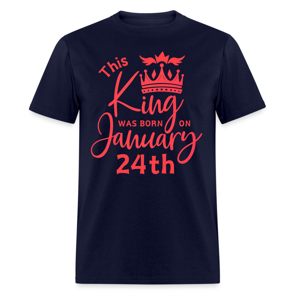 KING BORN 24TH JANUARY - navy