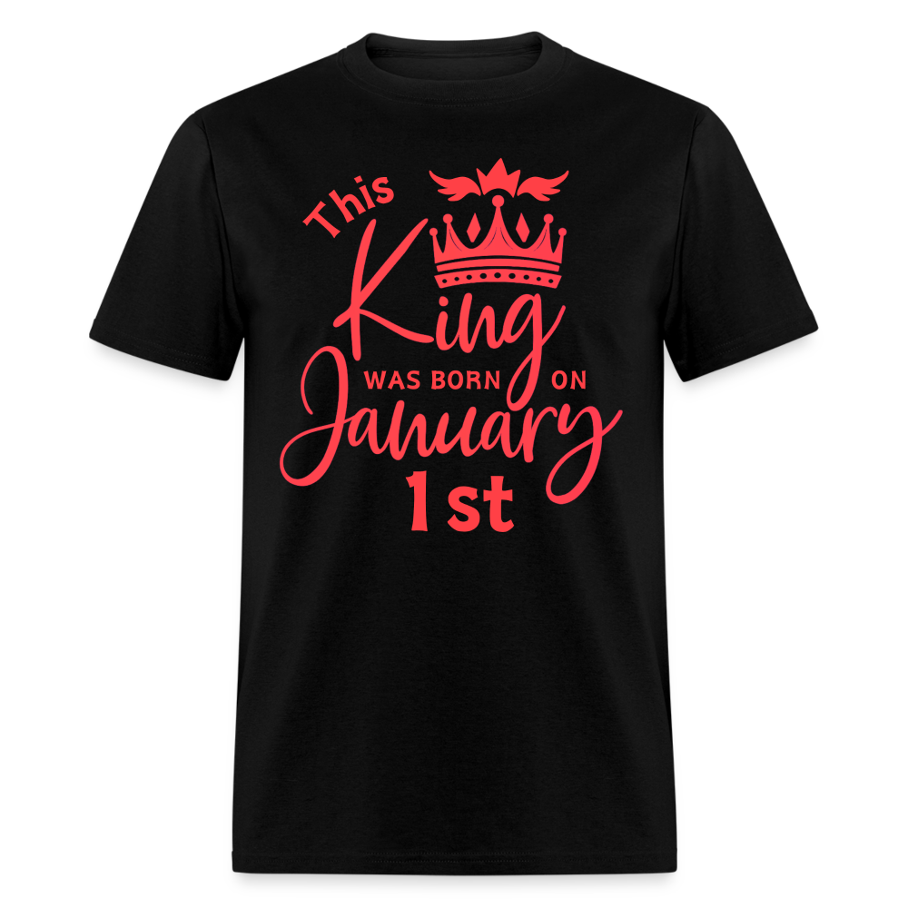 KING BORN 1ST JANUARY - black