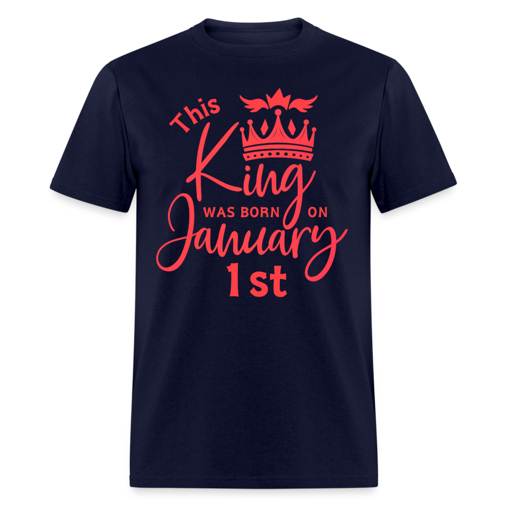 KING BORN 1ST JANUARY - navy