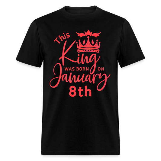 KING BORN 8TH JANUARY - black