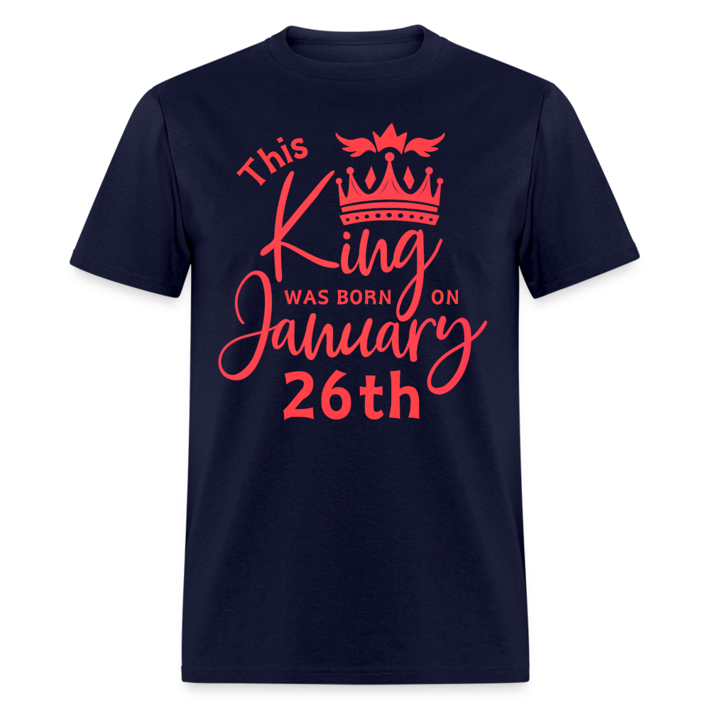 KING BORN 26TH JANUARY - navy