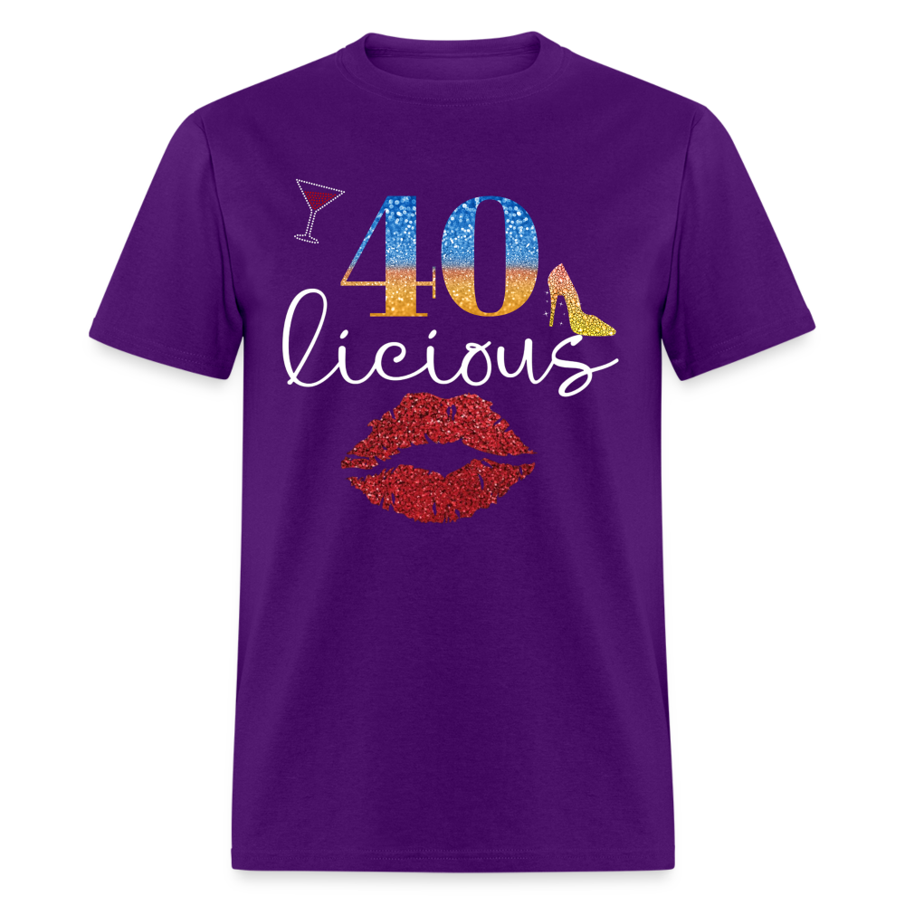 40LICIOUS SHIRT - purple