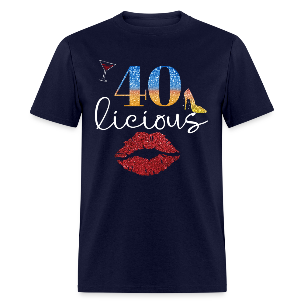 40LICIOUS SHIRT - navy