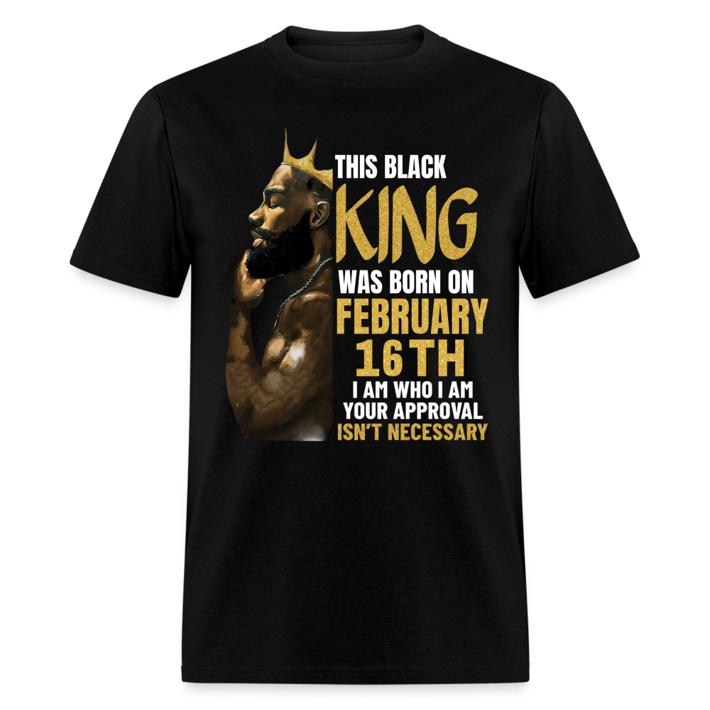 16TH FEBRUARY BLACK KING - black