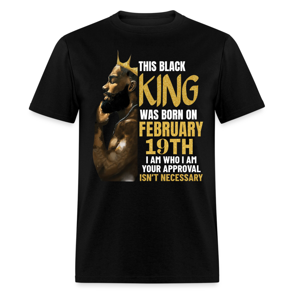 19TH FEBRUARY BLACK KING - black