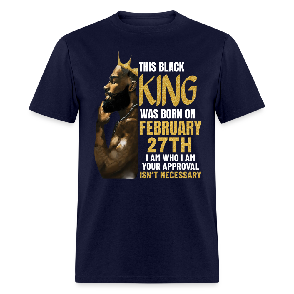 27TH FEBRUARY BLACK KING - navy