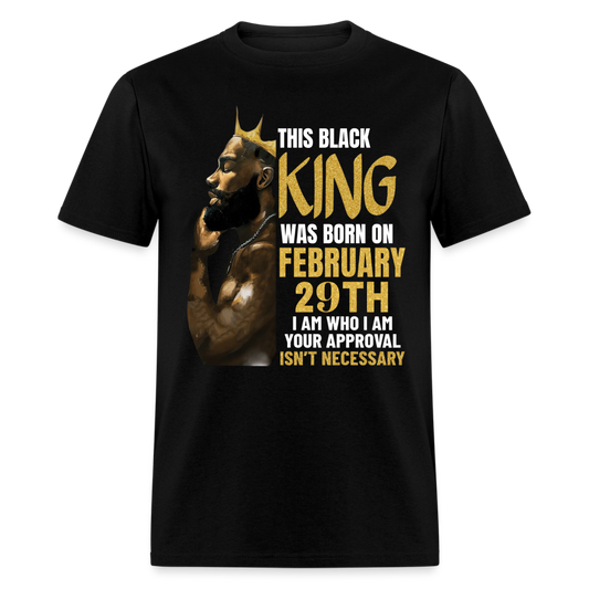29TH FEBRUARY BLACK KING - black