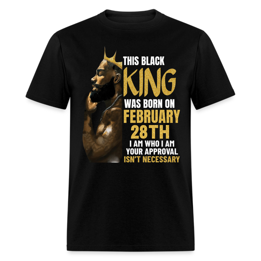 28TH FEBRUARY BLACK KING - black