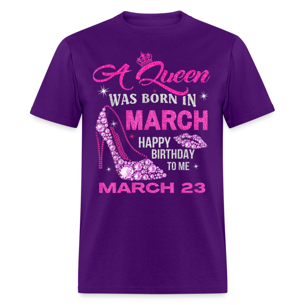 23RD MARCH QUEEN - purple