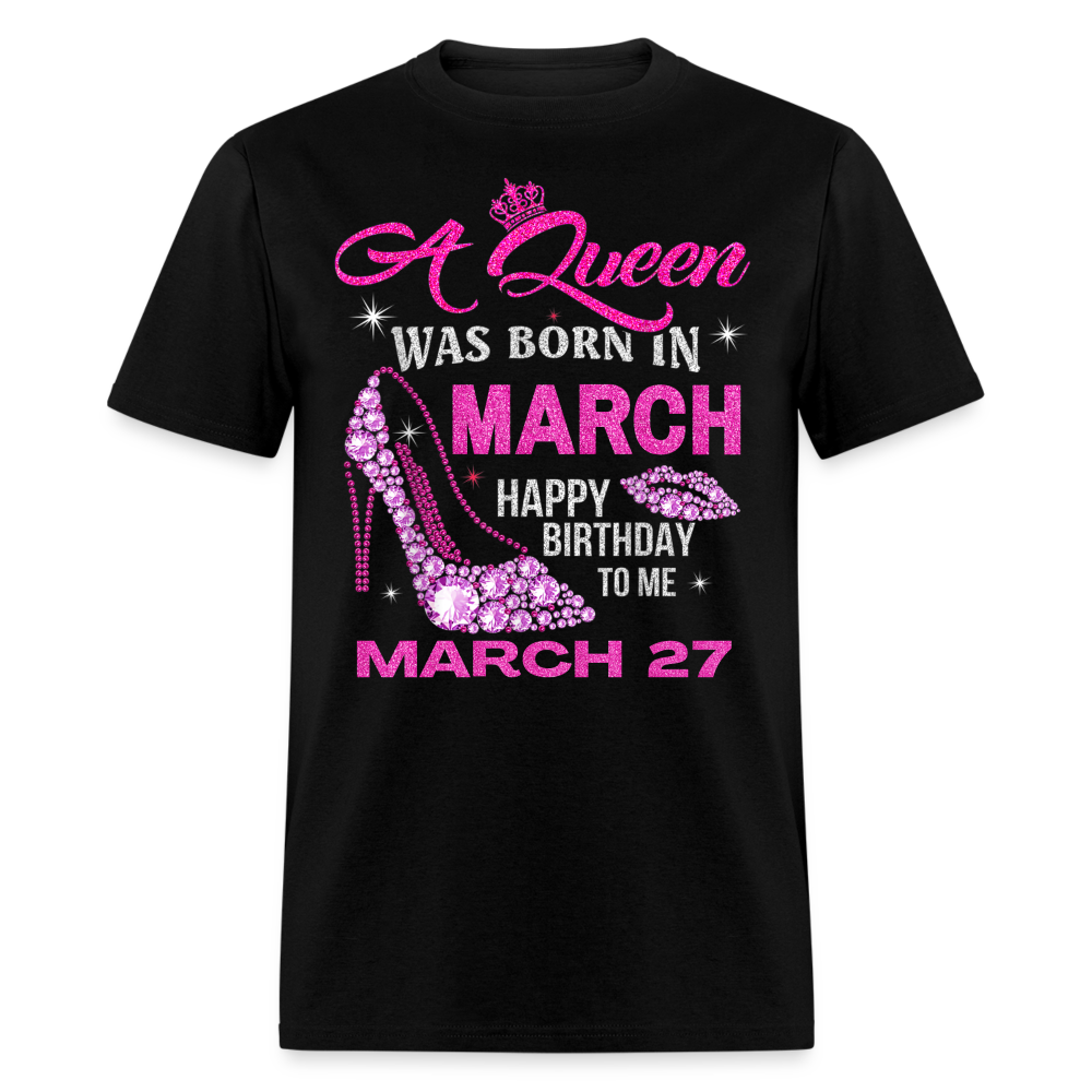 27TH MARCH QUEEN - black