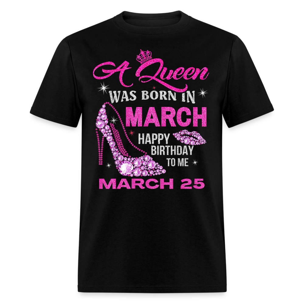 25TH MARCH QUEEN - black
