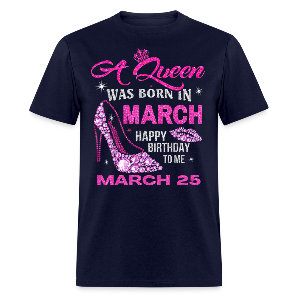 25TH MARCH QUEEN - navy