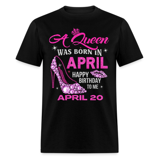 20TH APRIL QUEEN SHIRT - black