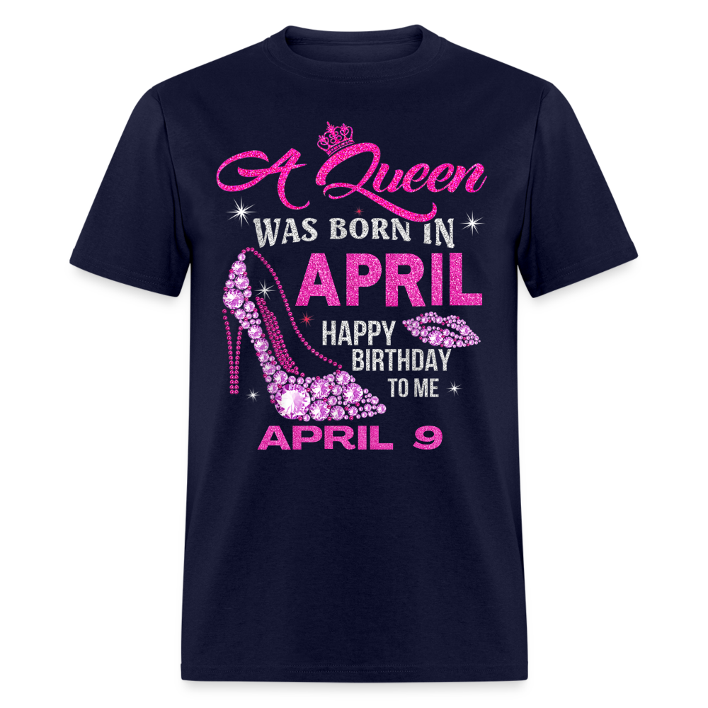9TH APRIL QUEEN SHIRT - navy