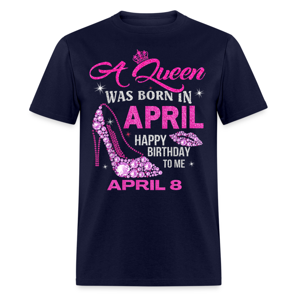8TH APRIL QUEEN SHIRT - navy
