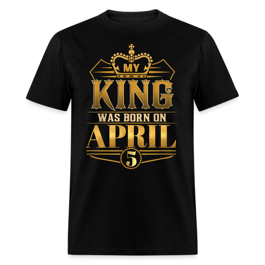 MY KING APRIL 5 SHIRT - black