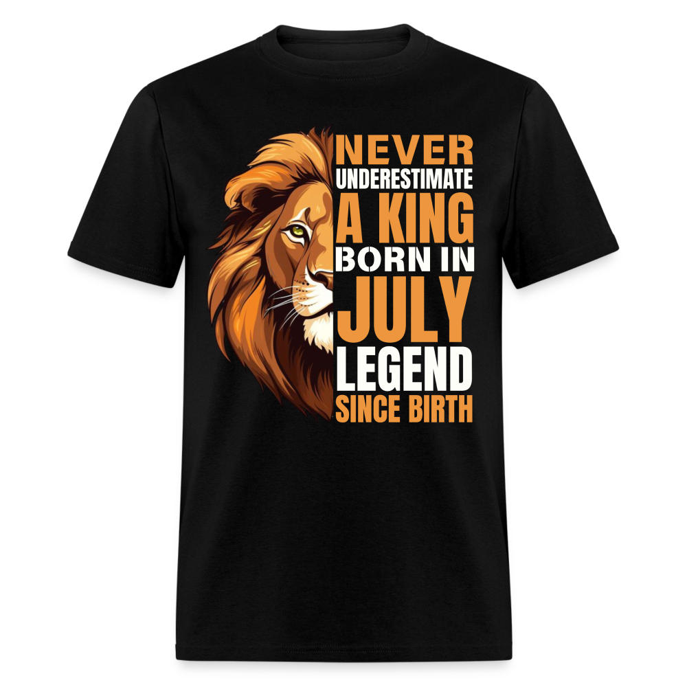 NEVER UNDERESTIMATE JULY LEGEND - black