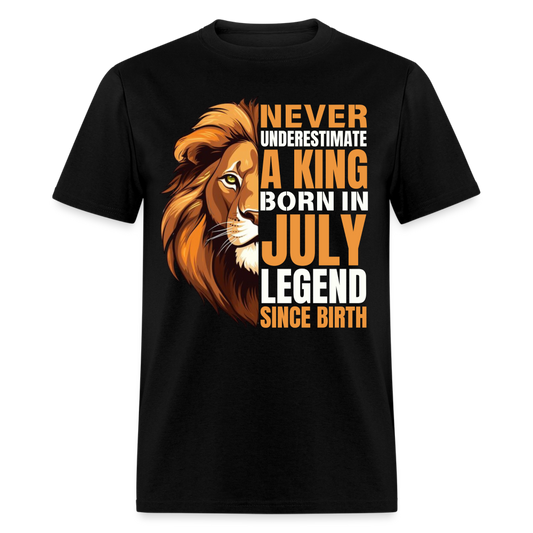 NEVER UNDERESTIMATE JULY LEGEND - black