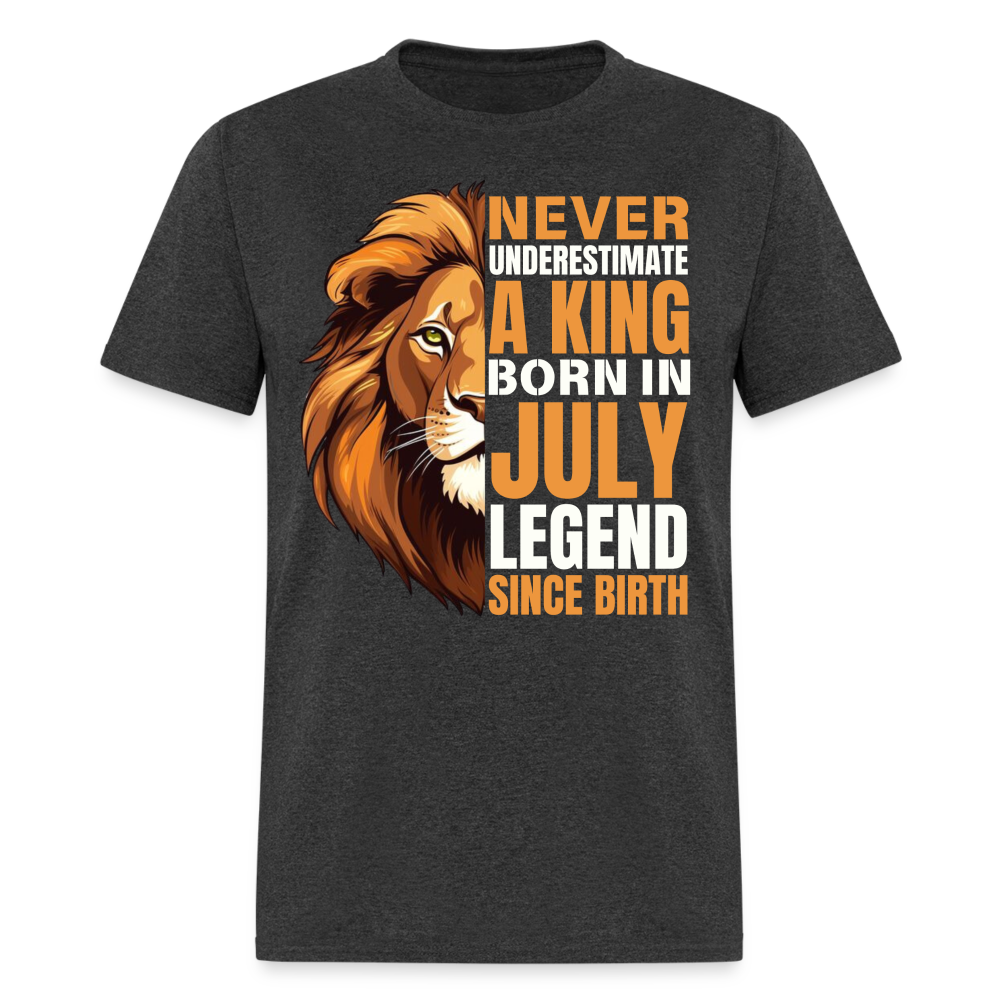 NEVER UNDERESTIMATE JULY LEGEND - heather black