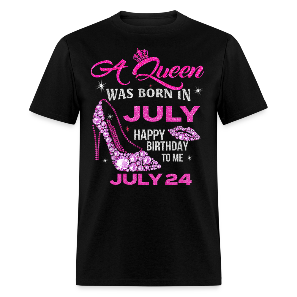 24TH JULY QUEEN - black