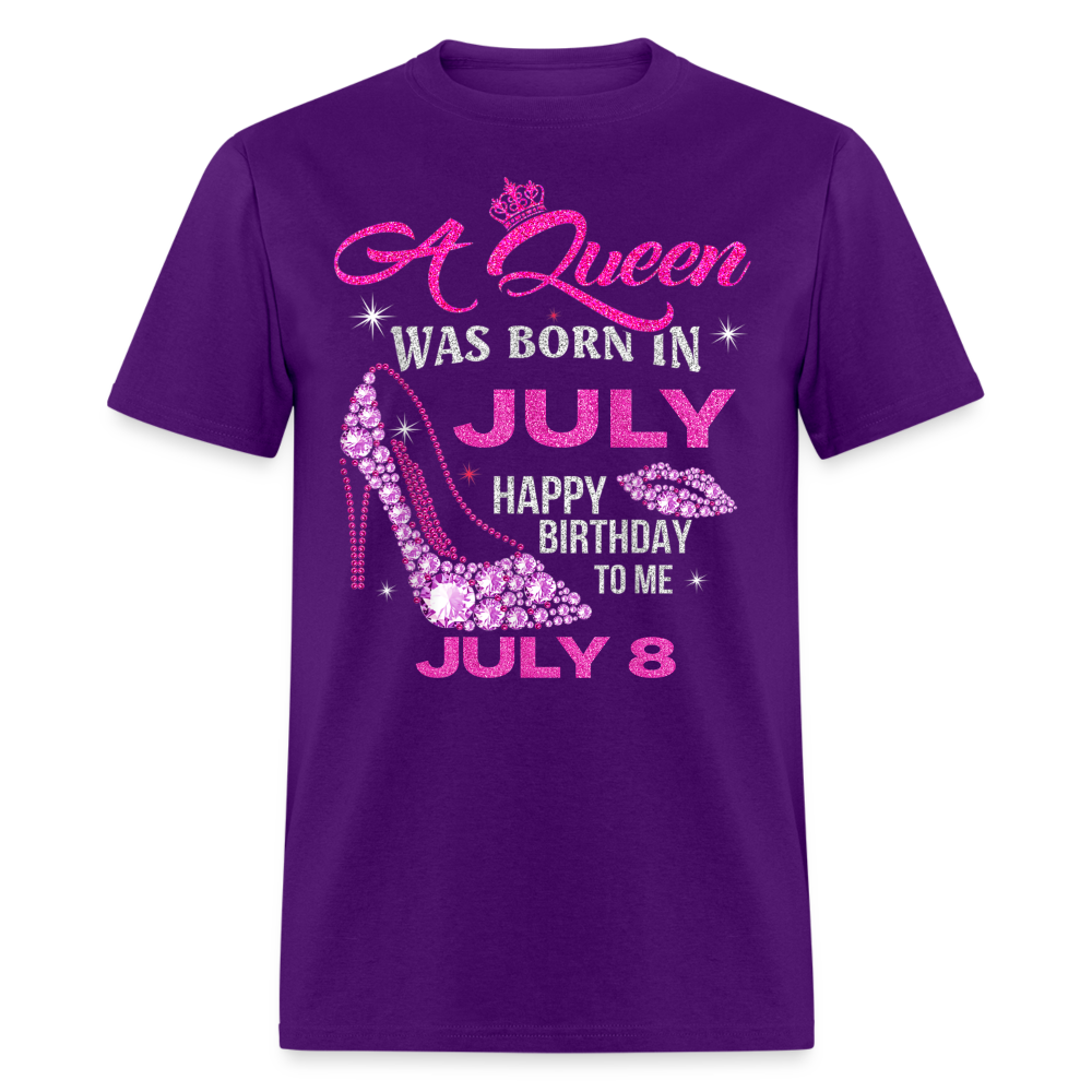 8TH JULY QUEEN - purple