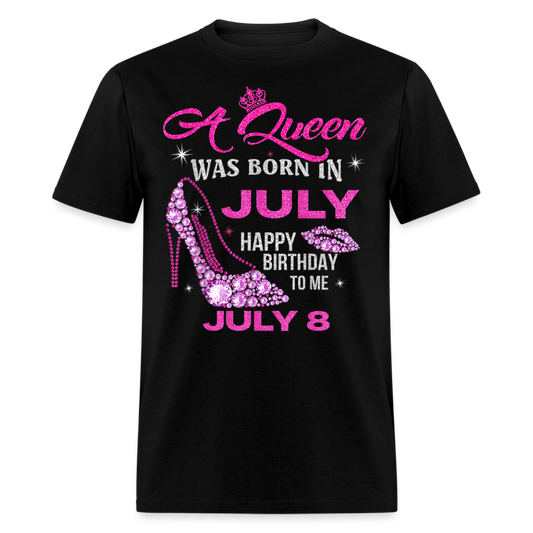 8TH JULY QUEEN - black