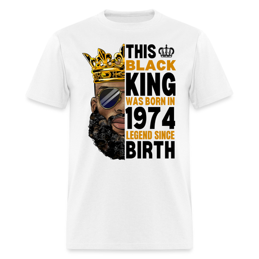 1974 KING LEGEND SINCE BIRTH - white