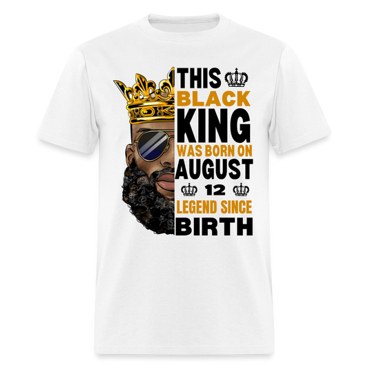 12TH AUGUST KING LEGEND - white