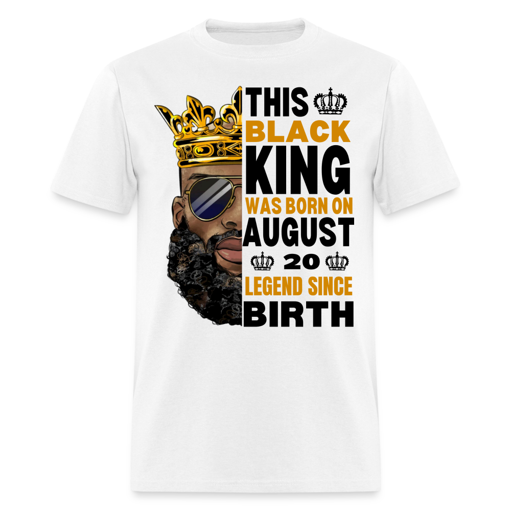 20TH AUGUST KING LEGEND - white