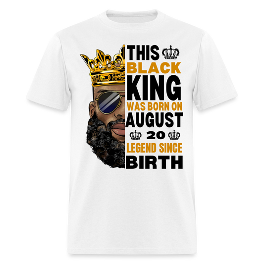 20TH AUGUST KING LEGEND - white