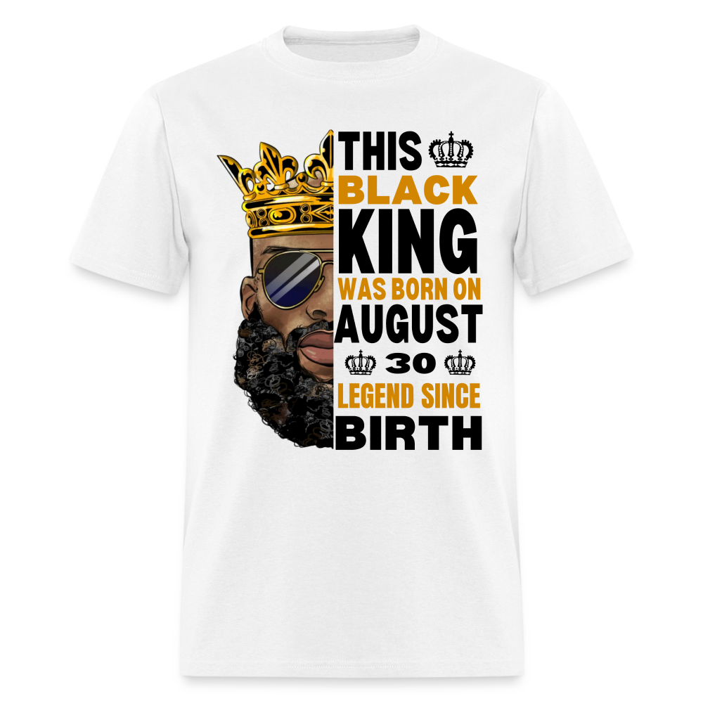 30TH AUGUST KING LEGEND - white