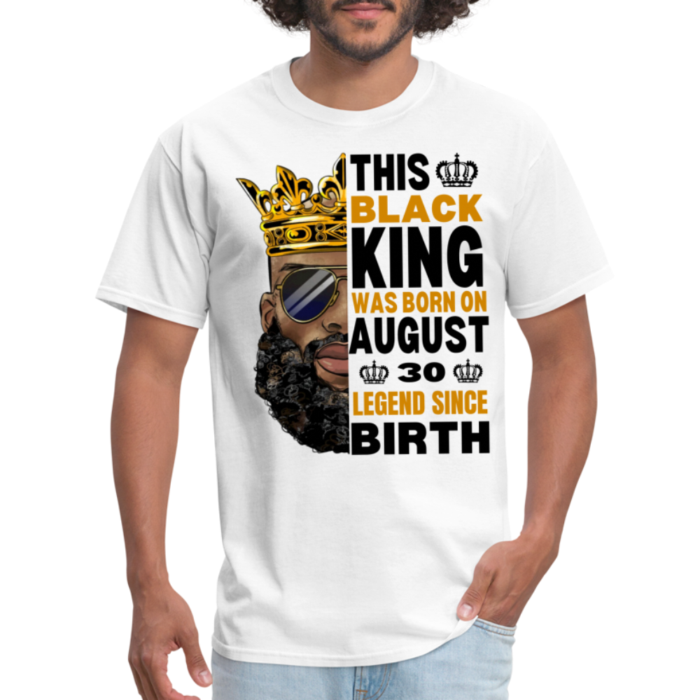 30TH AUGUST KING LEGEND - white