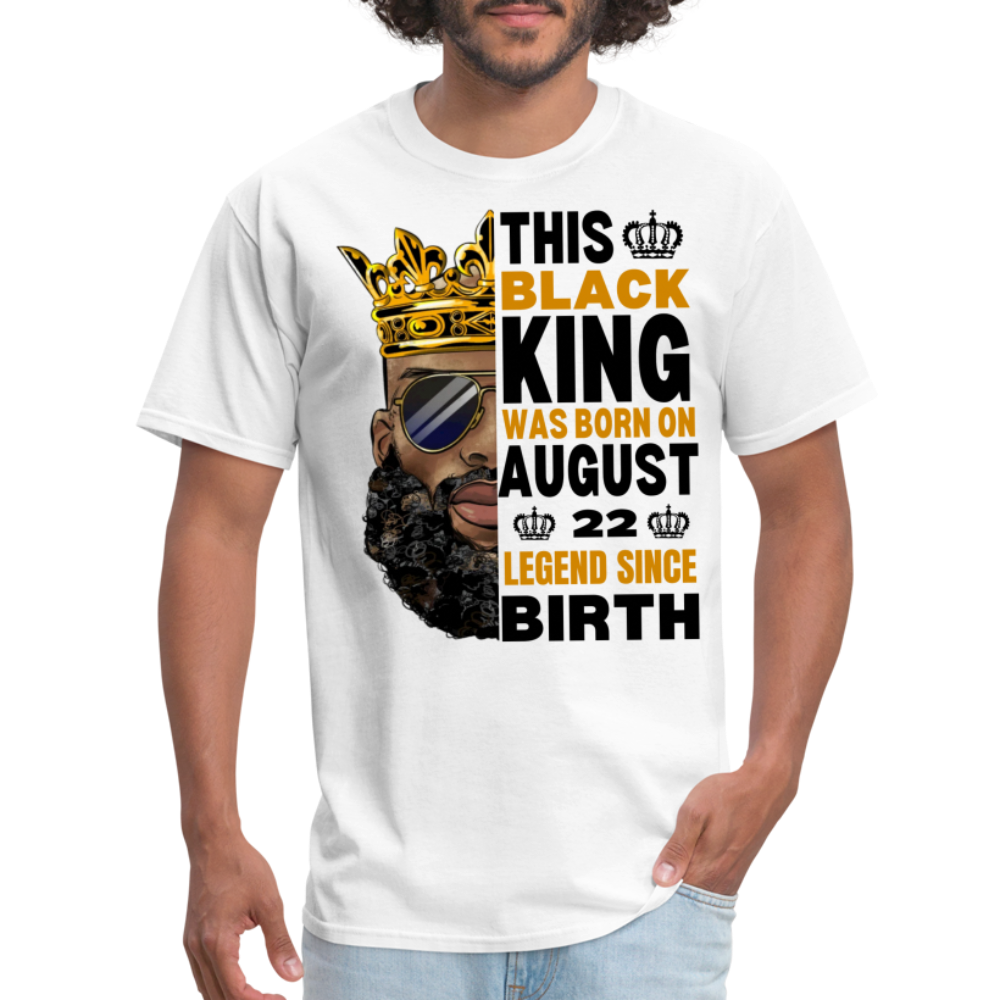 22ND AUGUST KING LEGEND - white