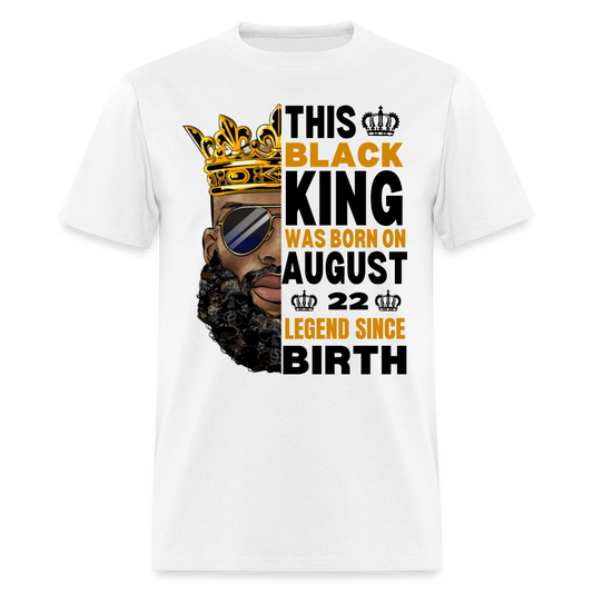 22ND AUGUST KING LEGEND - white