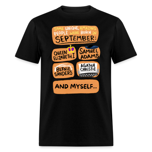 AMAZING PEOPLE SEPTEMBER - black