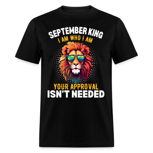 SEPTEMBER KING APPROVAL ISN'T NEEDED - black