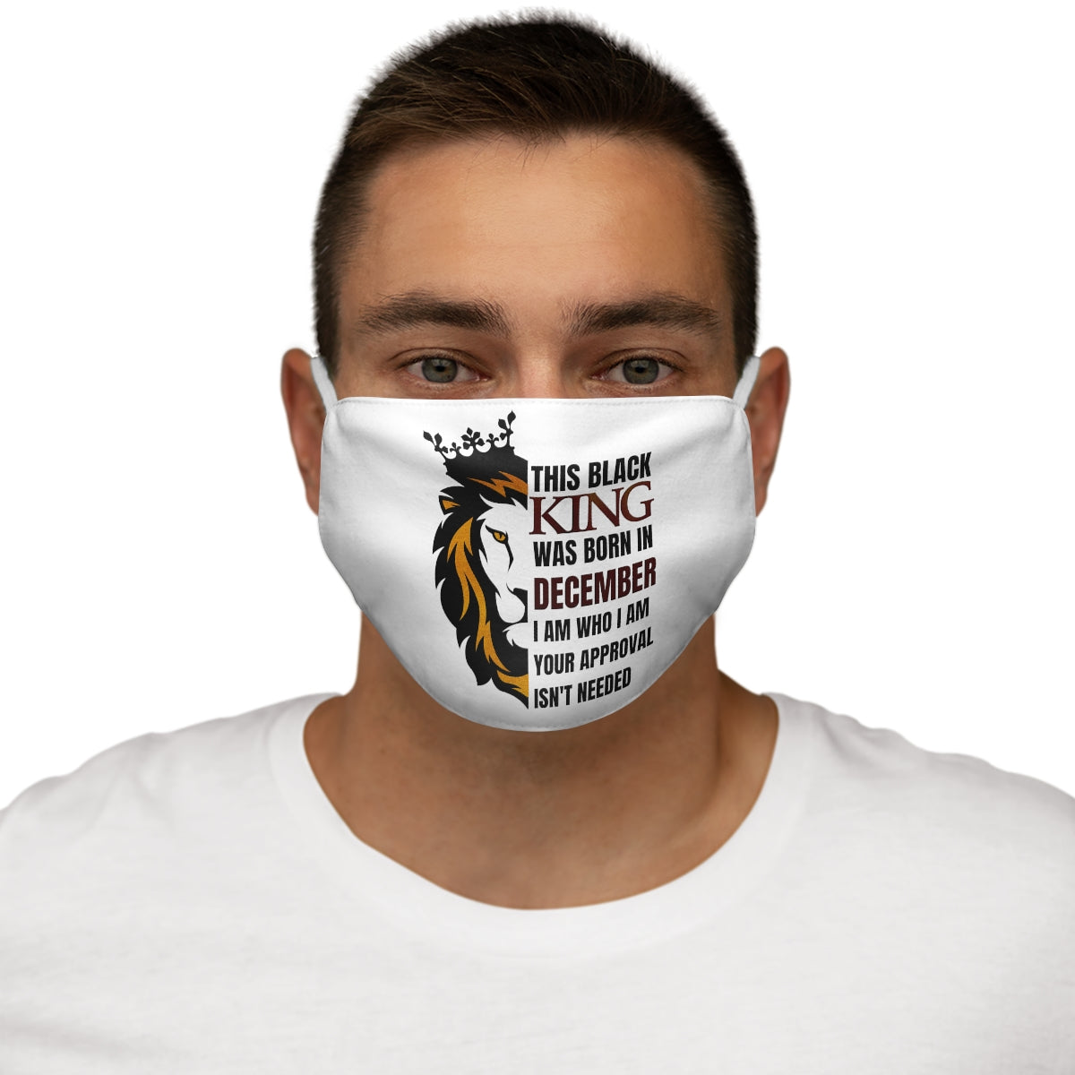 DECEMBER BLACK KING MASK