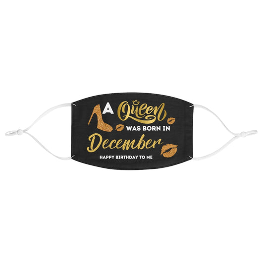 DECEMBER QUEEN FACE MASK