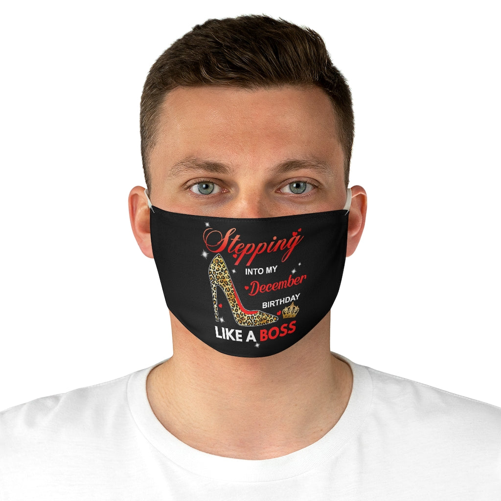 DECEMBER BOSS FACE MASK