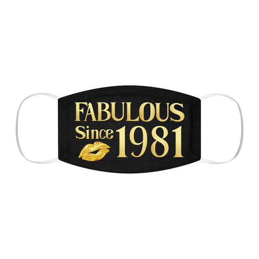 FABULOUS 1981 FACE MASK