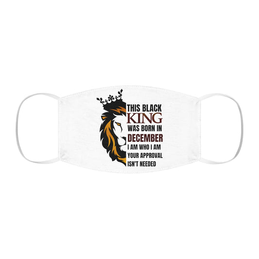 DECEMBER BLACK KING MASK