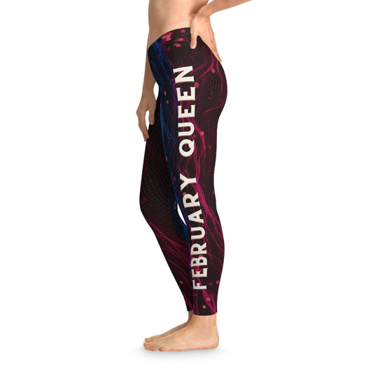 FEBRUARY QUEEN STRETCHY LEGGINGS