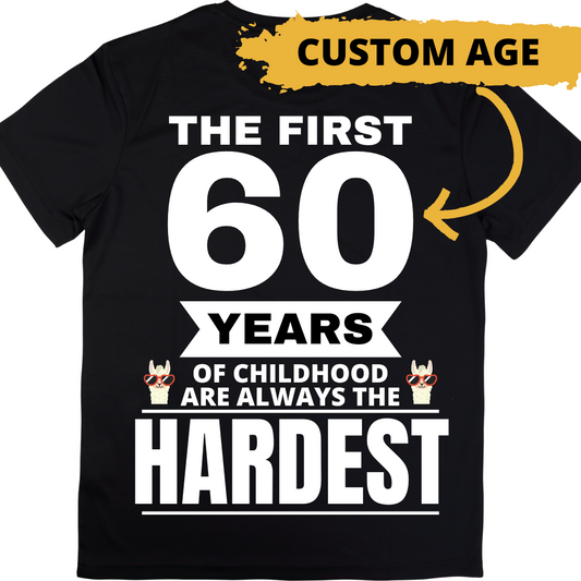 AGE CHILDHOOD CUSTOM SHIRT