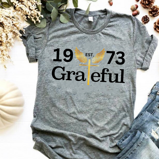 GRATEFUL 1973 SHIRT