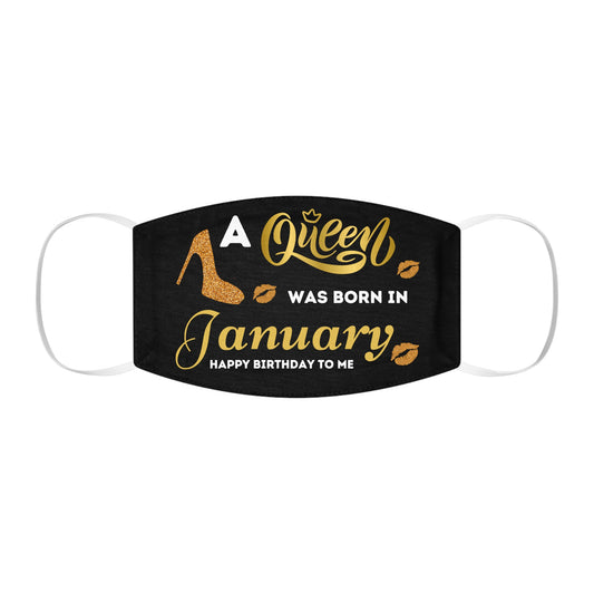 QUEENS JANUARY FACE MASK